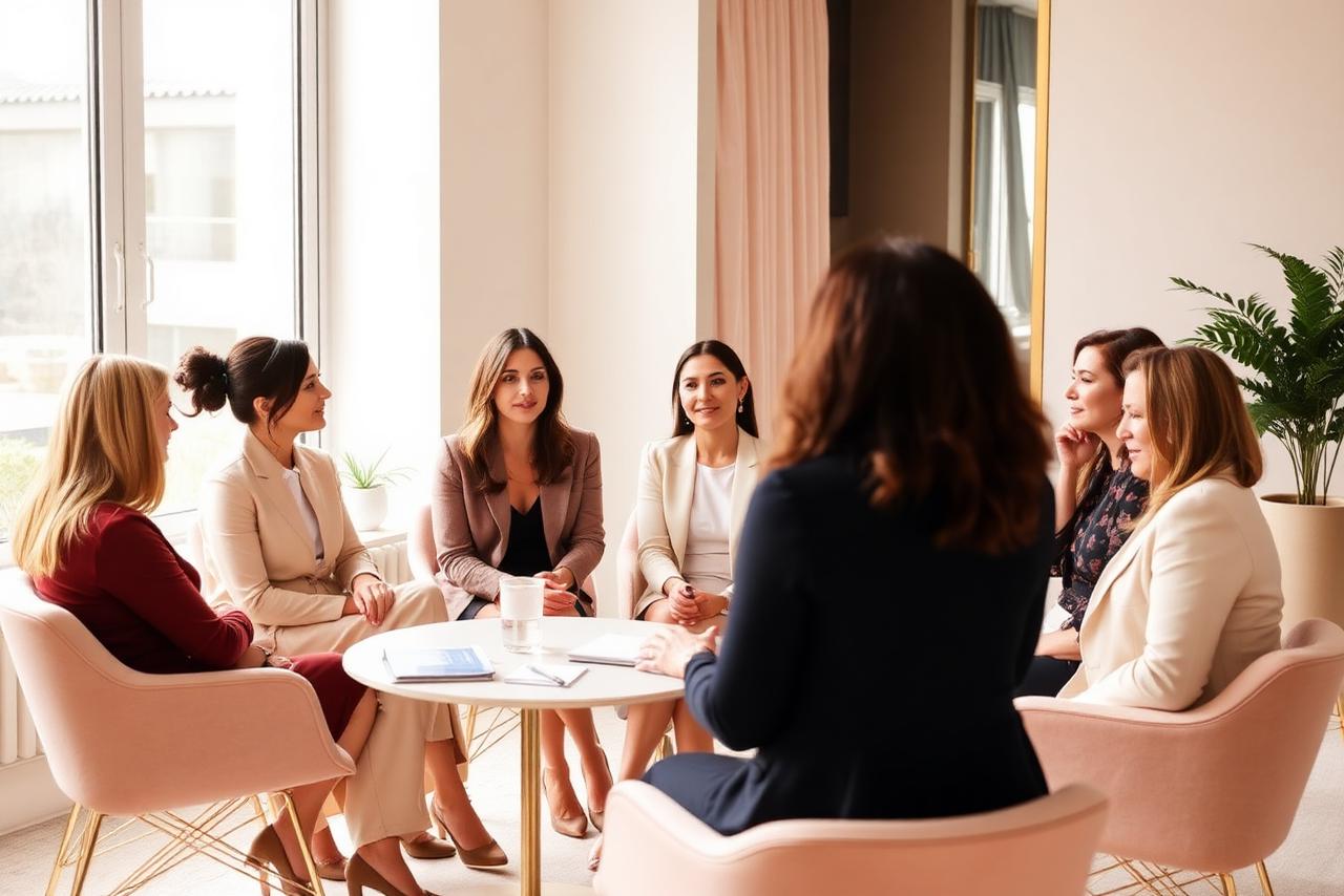 Coaching workshop group